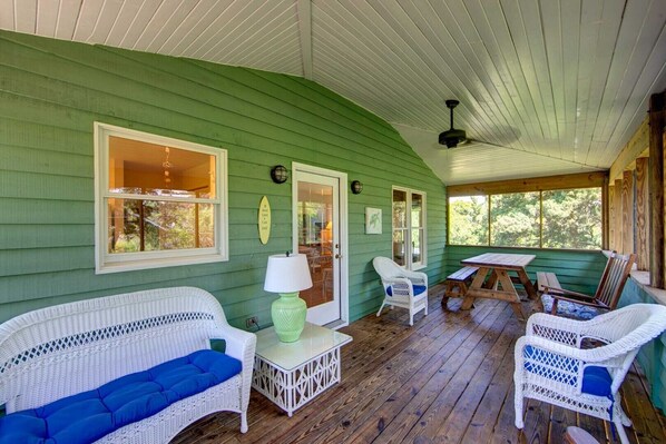 Back Screened Porch