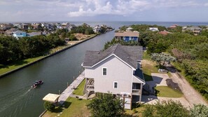 Aerial Side Exterior