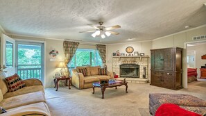 View to Fireplace