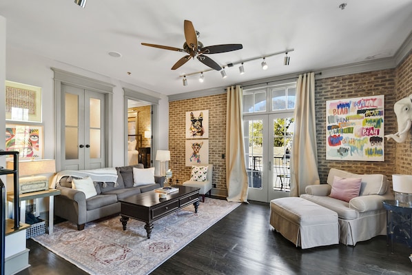 Living Room with Sleeper Sofa
