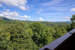 Vue depuis l’hébergement