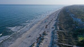 Aerial View of Beach Access