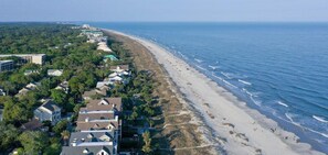 Aerial View of Beach Access
