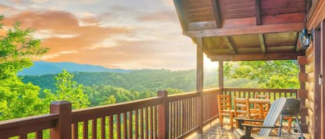 Grab a Rocker - spend hours rocking on the deck looking at the incredible vistas