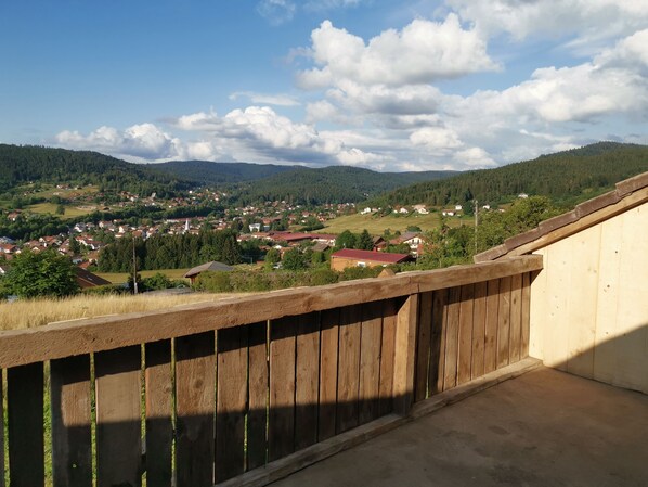 Vue de la terrasse 