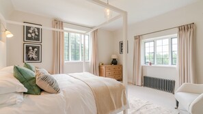 Bedroom One, Court Cottage, Bolthole Retreats