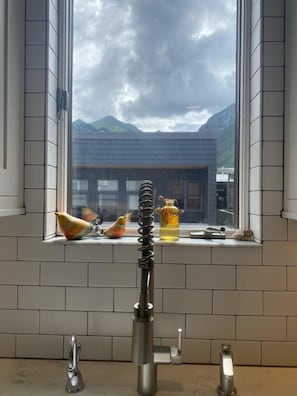 Kitchen with a view