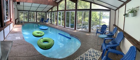 Pool area.  