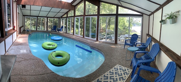 Pool area.  