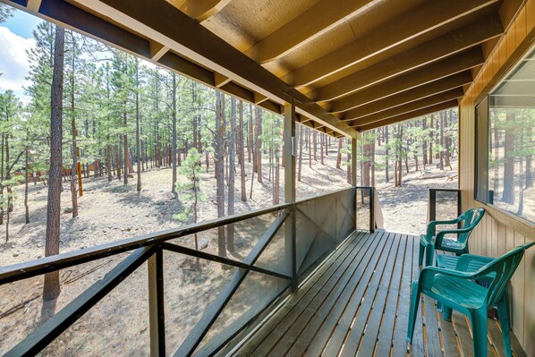 Greer Vacation Rental | 2BR | 1BA | 1,000 Sq Ft | Single-Story Cabin