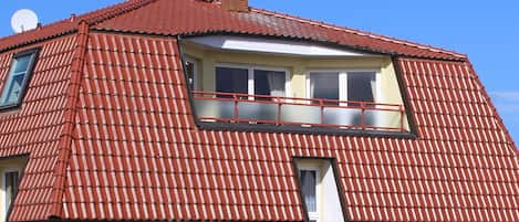 Ferienwohnung mit großem Balkon