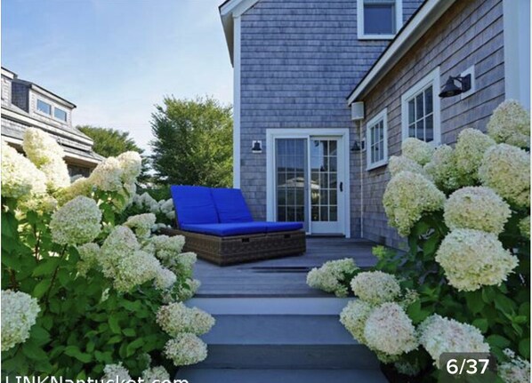 Outdoor lounging area 