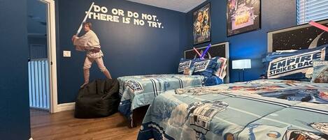 Star Wars with two Double Beds