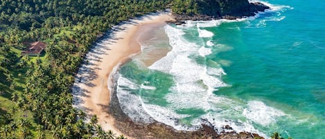 Praia,Vista aérea