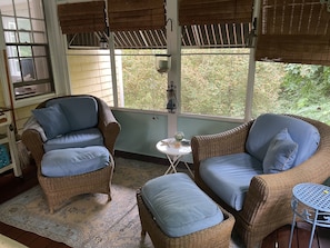 The ultimate place for rest and relaxation is our three-season room.