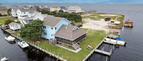 Aerial View with Boat Ramp