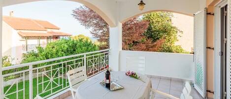 Enjoy some sunny moments at the veranda