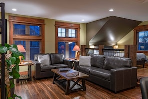 Open plan living room