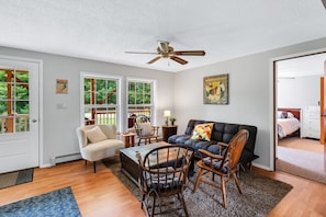 Ceiling Fan, Couch, Furniture, Living Room, Room