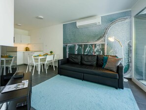 Furniture, Building, Decoration, Comfort, Rectangle, Interior Design, Living Room, Table, Floor, Flooring