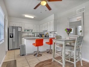 dining looking at kitchen