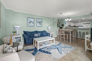 Enough room for a fun filled family game night.
