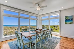 Ocean view dining room - seating for 12