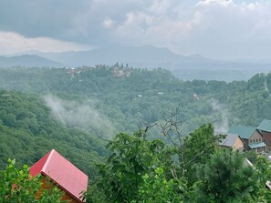  View from the deck. You are in the clouds. Not a drone shot.