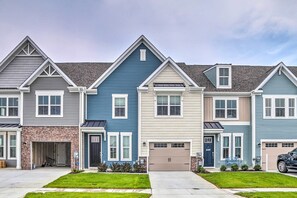 Townhome Exterior | Stairs Required to Access Bedrooms
