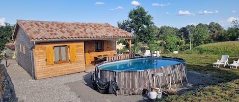 Baignoire à remous extérieure