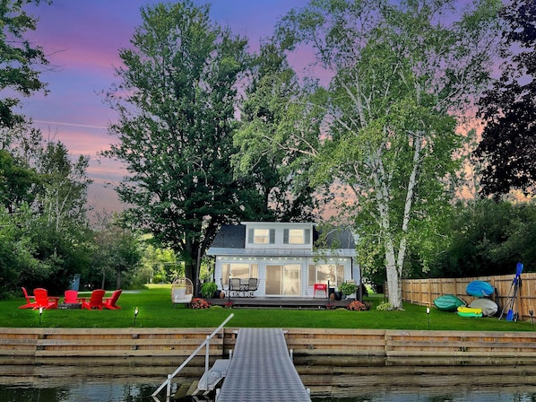 More space. More privacy. More lake. You won’t find another property like this—108’ of private shoreline and 2.5 acres all to yourself.