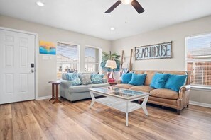 Beach House Decor in Living Room