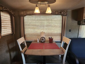 The dedicated dining area. 