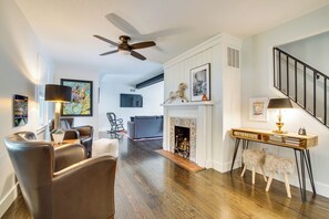 Sitting Room | 1st Floor | Fireplace