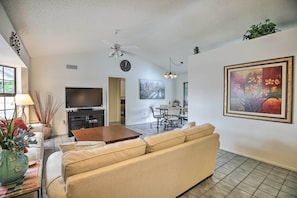 Living Room | Located in a Peaceful Retirement Community