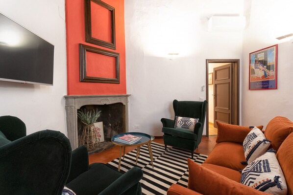 Tuscan style living room