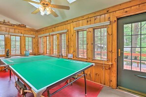 Sunroom | Ping Pong Table | Stairs Required to Access