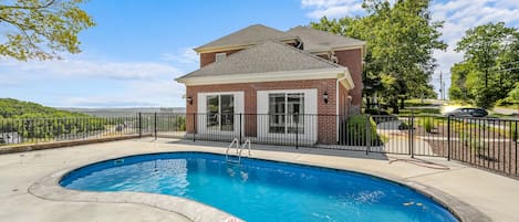 Community pool steps from your doors.