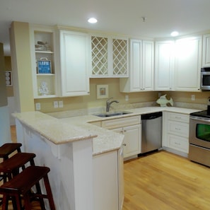 Updated and spacious kitchen with everything you need to enjoy your vacation!