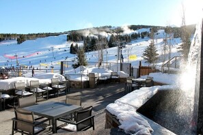 Breckenridge Grand Lodge on Peak 8   Outdoor area 
~ firepits, hot tubs, games