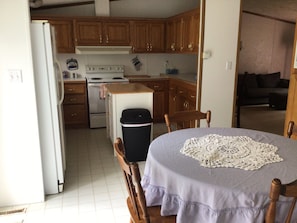 Kitchen and Dining Area