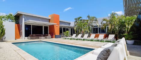 Breezy Relaxing Pool Area