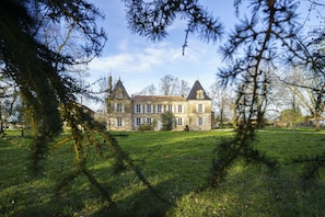 the château from the parc