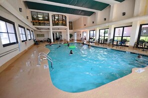 Rain or shine-the indoor pool is fine.