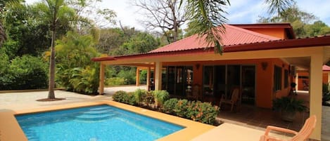 Pool and porch patio