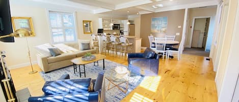 Living room and kitchen 