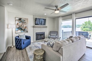 Living Room | Stairs Required For Access | Sleeper Sofa | Free WiFi