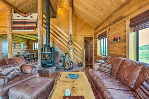 Living Room | Wood-Burning Stove