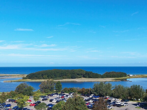 Vista para a praia ou o mar