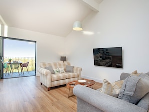 Living area | Bluebell - Bincombe Country Cottages, Over Stowey, near Bridgwater